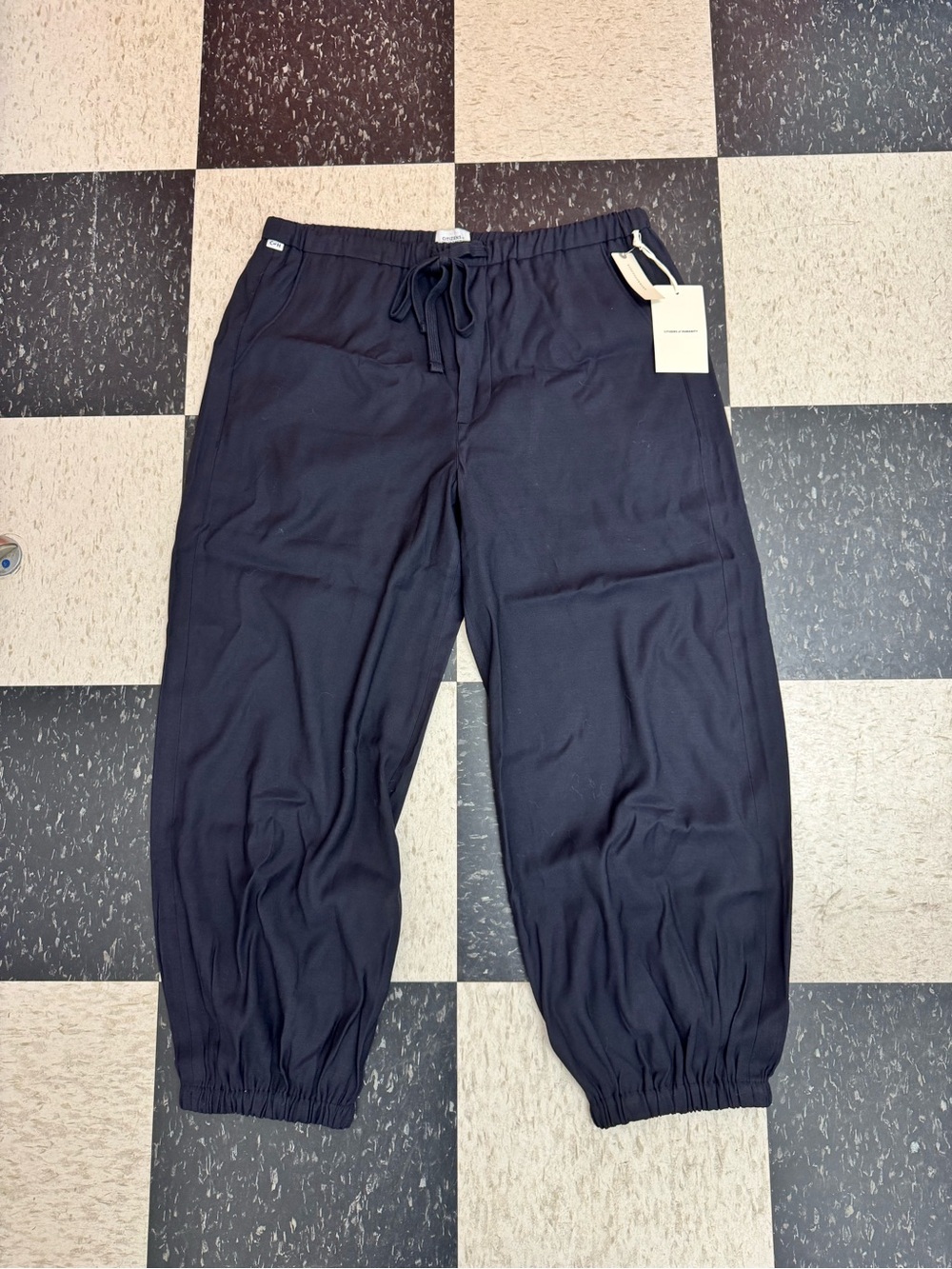 Citizens Of Humanity Kids Black Drawstring Joggers